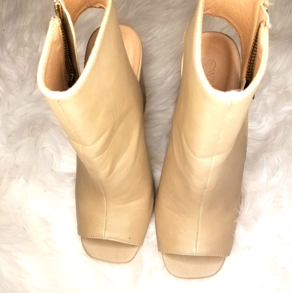 Tan Booties